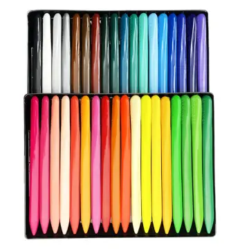 12-color Triangular Crayons Non-stick Hand Safe Washable Drawing