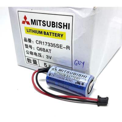 แบตเตอรี่ รุ่น CR 17335 SE-R (3V) TYPE Q6BAT MITSUBISHI (ของใหม่)