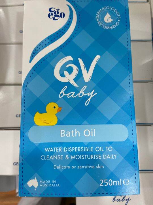 QV Baby Bath Oil 250ml Lazada