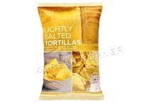 M&amp;S ทอร์ทิล่า Lightly Salted Tortillas ขนม แผ่นแป้งอบกรอบ vegan มังสวิรัติ จากอังกฤษ Marks&amp;spencer Chips Snacks