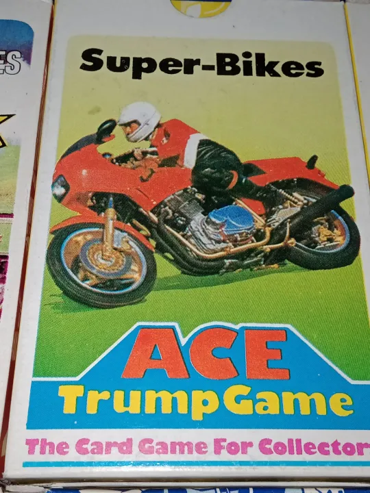 Super Bikes Vintage Ace Super Trump Card Game | Lazada PH