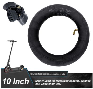  Electric Scooter Tube Inner Tube 10x2.125 with Bent Valve  Scooter Electric Scooter Inner Tube : Automotive