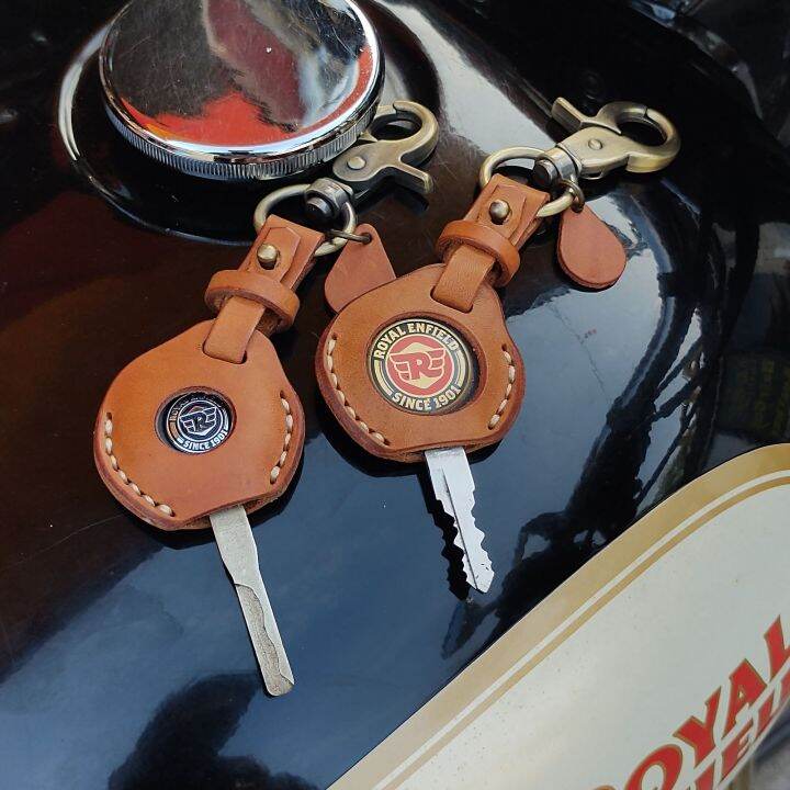 หนังหุ้มกุญแจ-key-case-royal-enfield