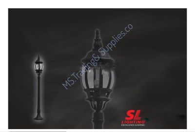 SL-11-20623F2/BKไฟสนามไฟหัวเสา(นอกบ้าน)รหัสสินค้าSL-11-20623CF/BK/3A Pole Lamp Outdoor Light E27 SL-20623CF/BK/2A Post Light Bollard Lamp Outdoor Light