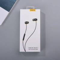 หูฟัง Realme Buds 2 แท้  เสียงดี 3.5mm earphones  with Mic Earbus Magnetic Headset For Realme 6 Pro 6 6i X50 Pro X2 OPPO