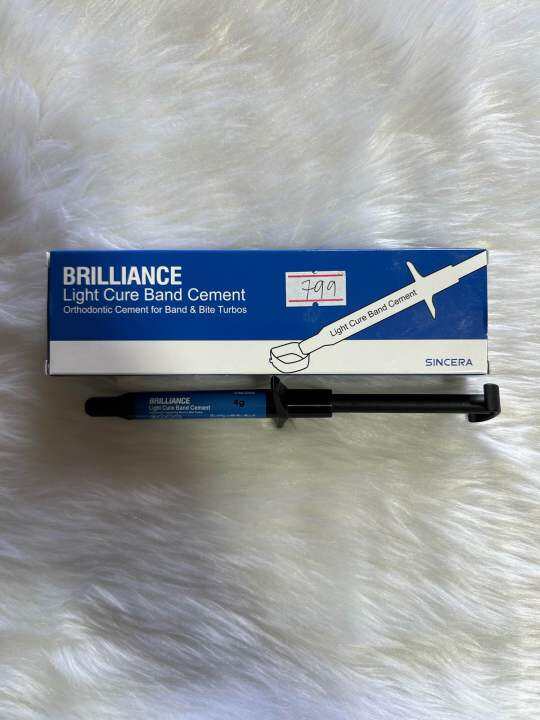 Brilliance Dental Light Cure Band Cement and Bite Turbo Lazada PH