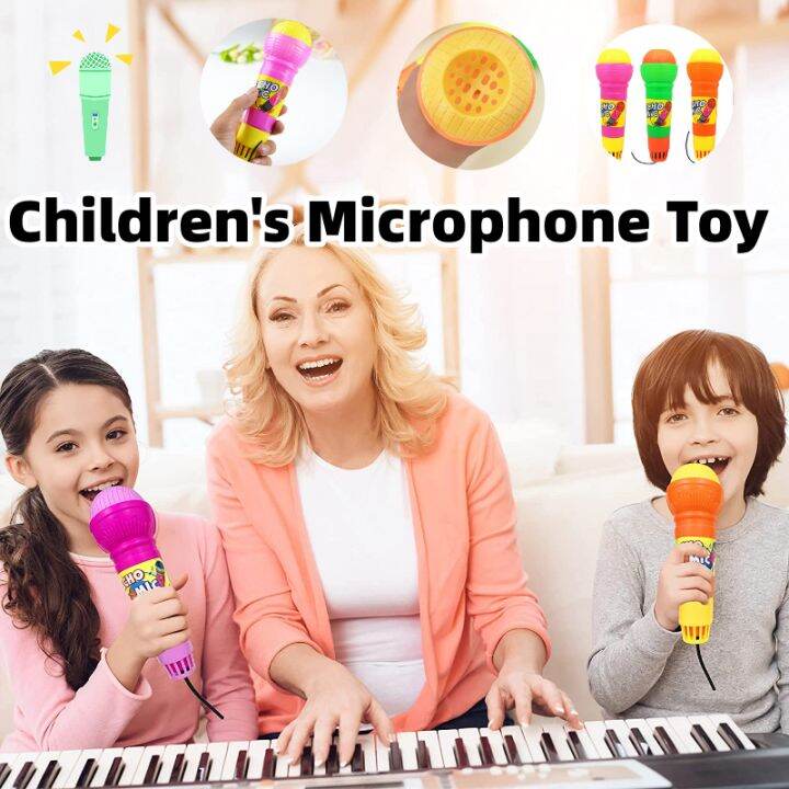 Children's Microphone Toys Baby Early Education Toys Echo Microphone ...