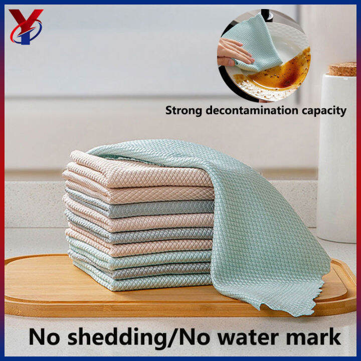 Cleaning Cloths Fish Scale Rag Nano Scale Cleaning Cloth Super