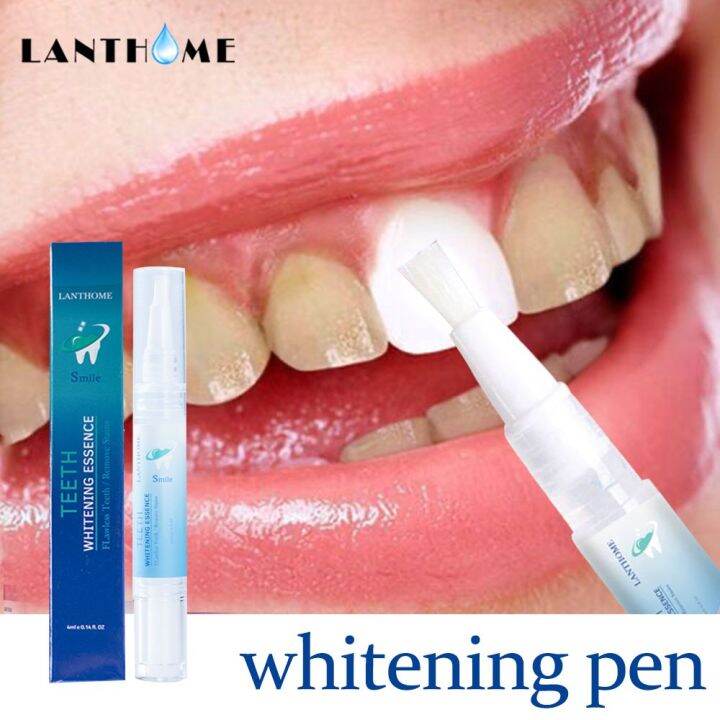 Lanthome Teeth Whitening Pen Extract Oral Hygiene Cleaning 4ml Lazada PH