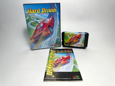 ตลับแท้ Mega Drive (japan)(MD)  Hard Drivin’