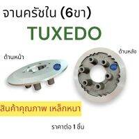 จานครัชตัวใน 6ขา‼️ เหล็กหนา TUXEDO ทัชชิโด ชามครัท6ขา ชามครัช จานครัท