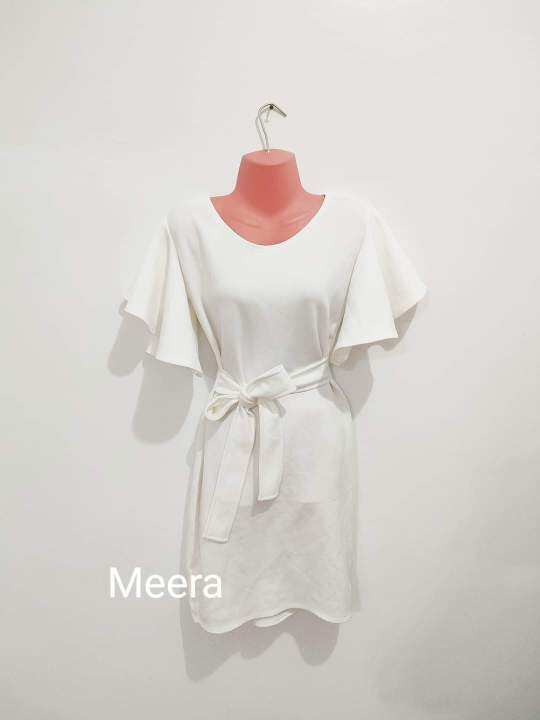 PLAIN WHITE DRESS Lazada PH