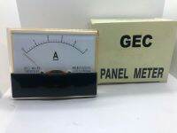 (1ชิ้น) ANALOG PANEL MITER GEC DC แอมป์มิเตอร์  รุ่น MU-65 DC 5A ขนาด 100x80 MM ของญี่ปุ่นเก่าเก็บสินค้าใหม่ในไทยพร้อมส่งคุณภาพดีเยี่ยม สินค้ามีจำนวนจำกัดขายโล๊ะล้างสต๊อก