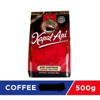 (พร้อมส่ง) กาแฟดำ Kapal Api นำเข้าจากอินโดนีเซีย เข้มข้น กลมกล่อม ขนาด 500 กรัม