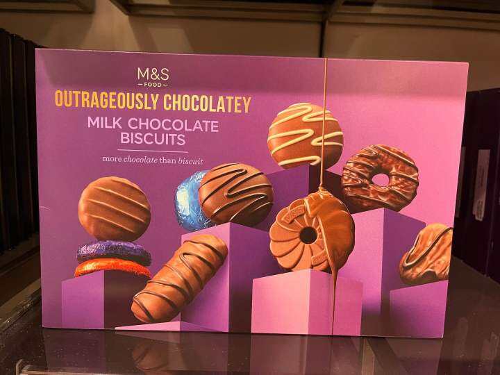 M&S FOOD OUTRAGEOUSLY CHOCOLATE MILK CHOCOLATE BISCUITS Lazada PH