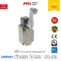 Omron Limit Switch WLCA2-7 ก้านติดหัวลูกล้อ (ก้านขนาดกลาง, R50) ลิมิตสวิตช์ออมรอน