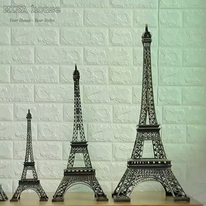 Mô hình Tháp eiffel decor bằng thép không gỉ trang trí nhà cực đẹp ...