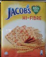 แครกเคอร์จาคอบ Hifibre รสข้าวโอ้ต ขนาด700g กระป๋องละ199บาท