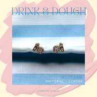 Confetti Sunday Drink &amp; Dough Stud Earrings