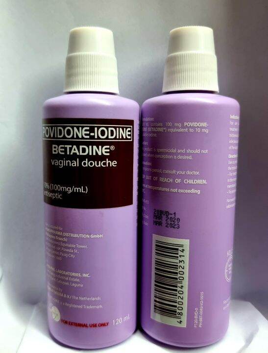 Betadine Povidone Iodine 10 Vaginal Douche 120mL (1pc) Lazada PH