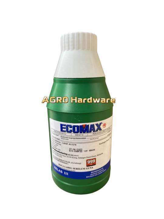 Ecomax 1l Glyphosate 41 Herbicide Racun Rumput Ready Stock Lazada