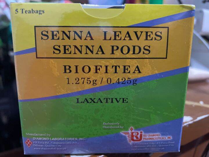 Senna leaves senna pods BIOFITEA laxative 5teabags Lazada PH