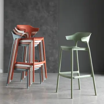 Plastic bar stool discount chair