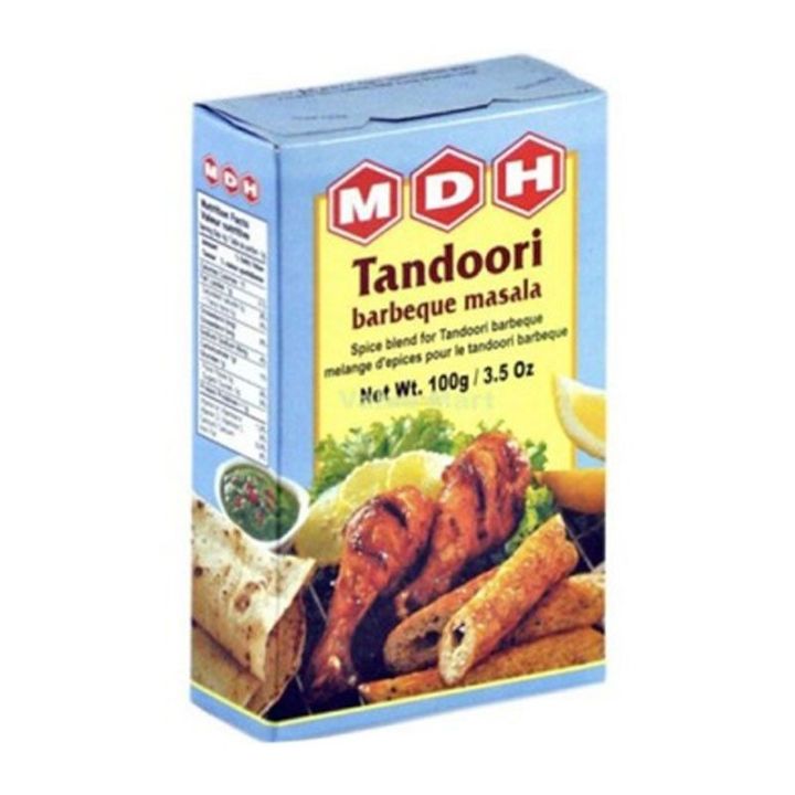 เอ็มดีเอช ทันดูรี ชิกเก้น มาซาลา ผงเครื่องเทศหมักอาหาร 100 กรัม tandoori barbeque masala 100 g