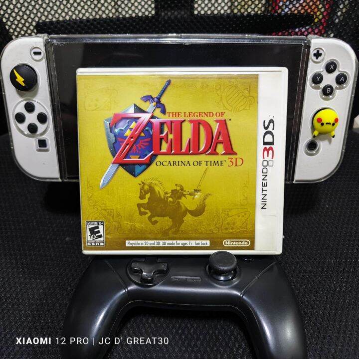 The legend of Zelda Ocarina of time 3ds game (PRELOVED) Lazada PH