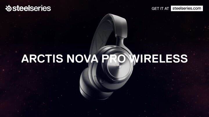 SteelSeries Arctis Nova Pro Wireless Multi-System Gaming Headset - Premium  Hi-Fi Drivers - Active Noise Cancellation - Infinity Power System - Stealth