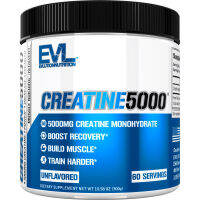 Evlution Nutrition Creatine​5000​ Unflavored​ 60serving​