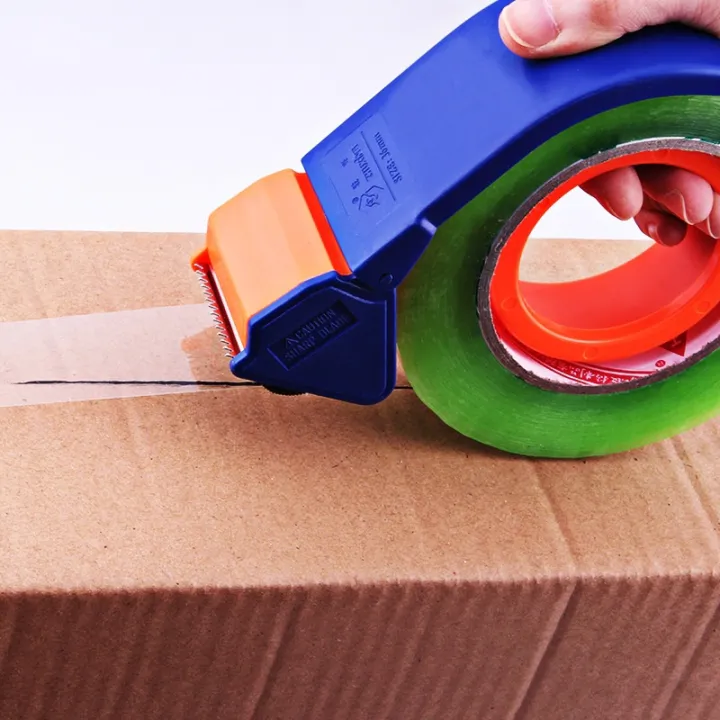 Scotch tape cutter plastic box sealer warehouse packer sealing glue