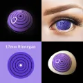 [READY STOCK SHIP FROM 🇲🇾] SCLERA 17MM / COSPLAY 14MM Sharingan Rinegan Violet colored cosplay anime contact lens. 