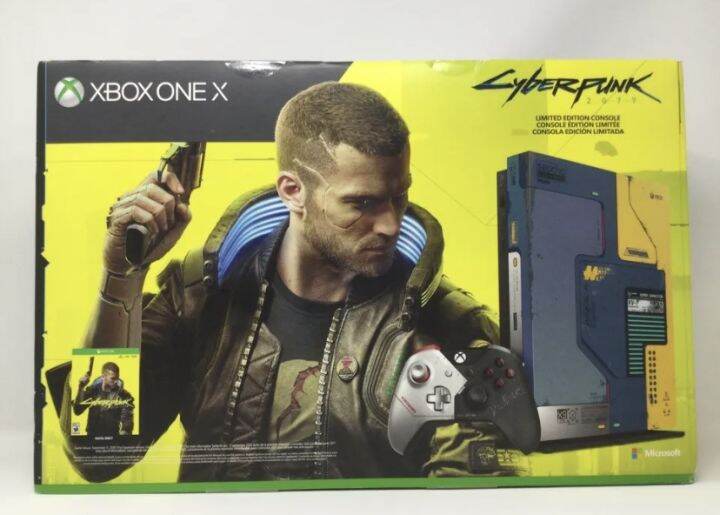 Microsoft Xbox One X Console Cyberpunk 2077 Limited Edition Bundle 1TB
