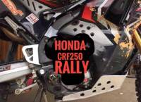 การ์ดแคร้ง วัสดุ อลูมิเนียม Honda RALLY CRF250