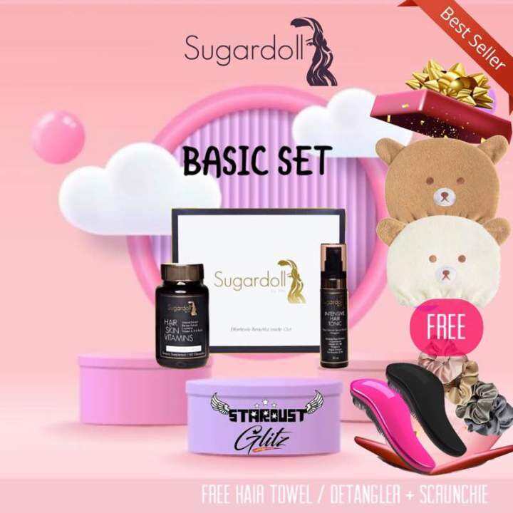 BASIC SET SUGARDOLL- HAIR TONIC + VITAMIN HAIR & SKIN SUGARDOLL ...