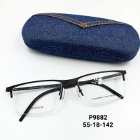 กรอบตัดเลนส์ กรอบแว่นตา P9882 Eyewear ทรงครึ่งกรอบ