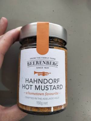 Beerenberg Hahndirf Hot Mustard มัสตาร์ด ปรุงรส บีเรนเบิร์ด 150g
