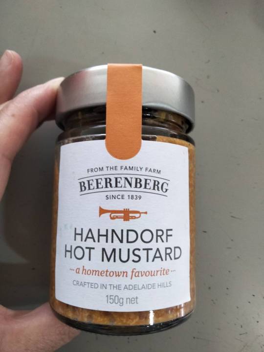 beerenberg-hahndirf-hot-mustard-มัสตาร์ด-ปรุงรส-บีเรนเบิร์ด-150g