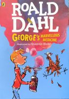 New Georges Marvellous Medicine Colour Edn Paperback English By Roald Dahl Illustrated by Quentin Blake ฉบับสี A4