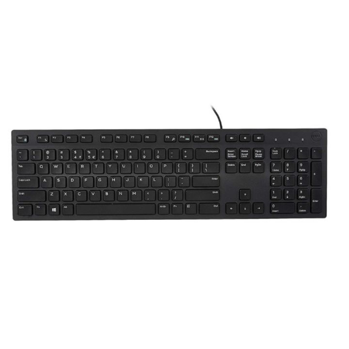 DELL Keyboard คีย์บอร์ด KB216 Multimedia Keyboard ไทย-English ปุ่มแน่น ...