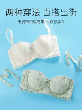 Strapless Bra Tube Bra Women Bra Small Chest Push Up Bra Non-slip Wrap  Invisible Wedding Dress Tube Top Backless Underwear 内衣 无肩带内衣