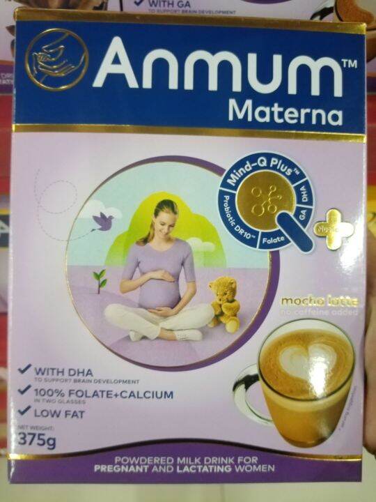 Anmum Materna Mocha Latte 375 Grams Powdered Milk Drink For Pregnant And Lactating Women 9202