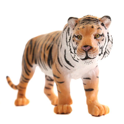 ของเล่นสวนสัตว์จำลองแบบใหม่โมเดลเสือเสือยักษ์เสือตะวันออกเฉียงเหนือของขวัญสำหรับเด็กและเด็กผู้ชาย
