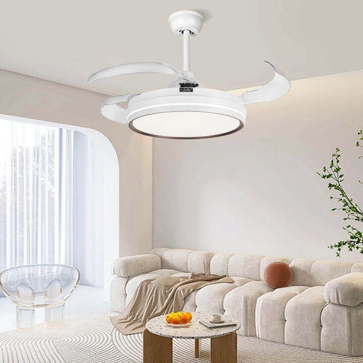 FENGYUN 42-inch invisible ceiling fan light/5-speed remote control