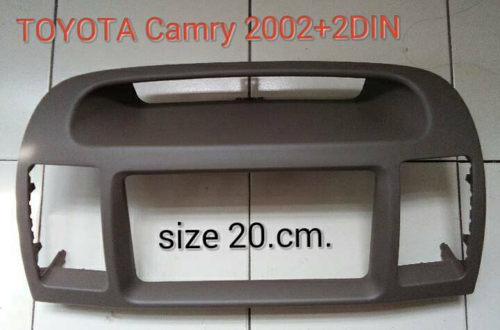 หน้ากากวิทยุ-toyota-camryปี-2000-2005สำหรับเปลียนเครื่องเล่น2din7-20cm