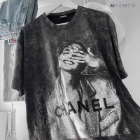 เสื้อวินเทจลายCANEL?? งานฟอก