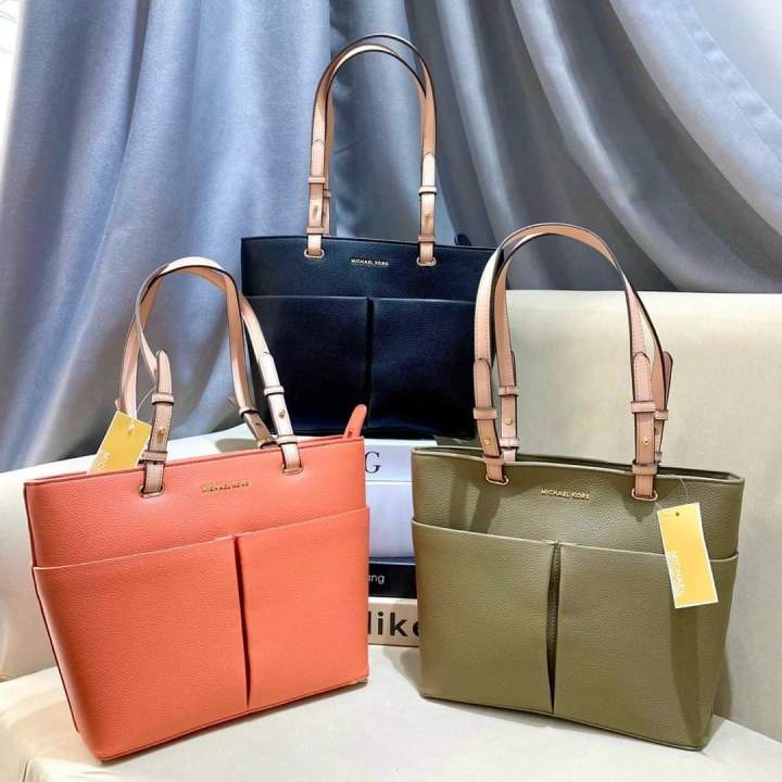 túi MK Tote MICHAEL KORS BEDFORD MEDIUM size 28x24 chất da PU CAO CẤP CHUẨN  HÃNG 