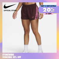 Nike Dri-FIT Womens IC 10K Running Shorts - Burgundy Crush