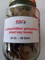 EBFS IMPORTED Lorbeerblätter getrocknet 20 gram in a jar/Importierte Lorbeerblätter 20 Gramm im Glas